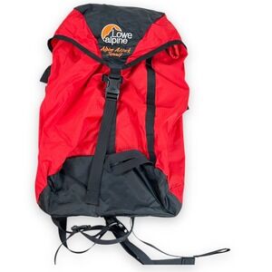 VTG Lowe Alpine Alpine Attack Summit Backpack Red Black Hiking Rip Stop Korea